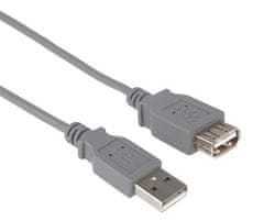 PremiumCord Podaljševalni kabel USB 2.0, A-A, 1 m