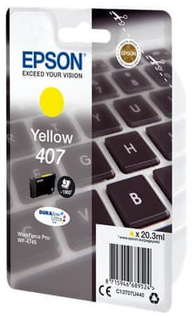 Epson Epsonova kartuša s črnilom/ C13T07U440/ kartuša s črnilom serije WF-4745 L/ rumena