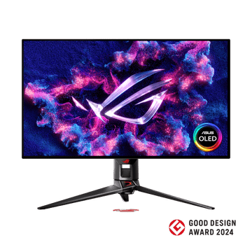 ASUS PG32UCDP ROG Swift gaming monitor, 81,3 cm, 4K UHD, OLED, črn (90LM0A50-B01370)