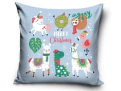 Carbotex Božična prevleka za vzglavnik Happy, 40/40cm, PNL237025