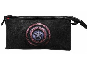 KARACTERMANIA Trojni svinčnik / etui na zadrgo AVENGERS Captain America Stone, 01793