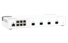 Qnap Upravljano stikalo QSW-M2106-4S (6x 2,5GbE RJ45 in 4x 10GbE SFP+)