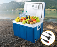 First Austria Hladilna torba FIRST 45L/40L, AC&DC USB, 49dB, modra, ER: F