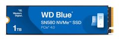 WD Western Digital Blue SN580 1 TB M.2 PCIe 4.0 NVMe TLC SSD - Visoka hitrost in zanesljivost za PC in prenosnike
