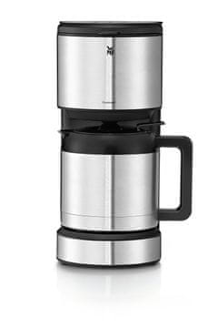 WMF WMF Stelio 0412160011 filtrni aparat za kavo, 1 L, 8 skodelic, 1000 W, antibakterijski, ohranjevalnik toplote, nerjaveče jeklo