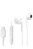 Slušalke JVC HA-FR17UC USB Type-C, bele, IPX2, z in-line mikrofonom, za klice in glasbo, in-ear, neodimijski magneti