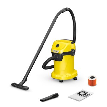 slomart Kärcher sesalnik za prah 1.628-107.0, črno-rumeni, zmogljivost 1000 W, mokro in suho čiščenje, kapaciteta 19 L