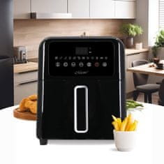 MAESTRO Negotovana friteza MR-757, 1700 W, črna, 6 L, 12 programov, LCD zaslon, varno kuhanje brez maščob, hitro dostavo!