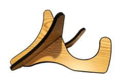 slomart Stojalo za ukulele GTR U1 Svetlo leseno - zložljivo lesen okvir, naravna barva, primeren za vse vrste ukulele.