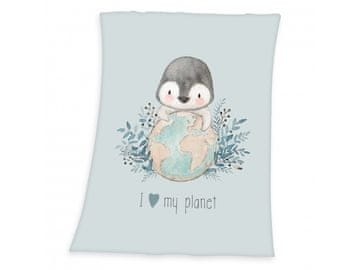 Herding HERDING Otroška supermehka odeja 75/100cm LITTLE DUCK