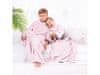 DecoKing, Otroška televizijska odeja Lazy Kids 90x105 - roza