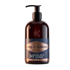 Gillette Šampon za obraz in King (Beard & Face Wash) 350 ml