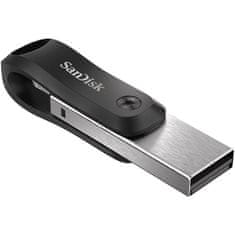 SanDisk STICK 64GB USB 3.1 SanDisk iXpand Go Apple Lightning črno/srebrna