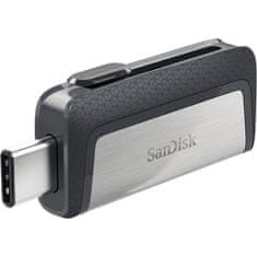 SanDisk STICK 64GB USB 3.1 SanDisk Ultra Dual Drive Type-A/Type-C črn/srebrn