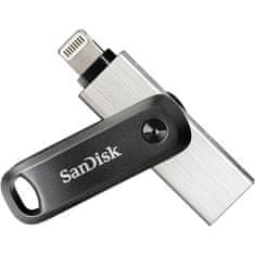 SanDisk STICK 128GB USB 3.1 iXpand Go Apple Lightning črna/srebrna