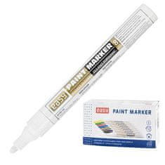 EASY PAINTMARKER Oljni marker z okroglo konico, 10 kosov v pakiranju, bel