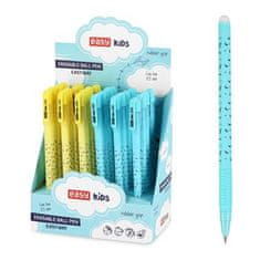 EASY Kids WAY Gumijasto pisalo, modro polnilo, 0,5 mm, 24 kosov v pakiranju, modro-rumeno