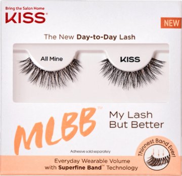 KISS Umetne trepalnice za naraven volumen My Lash But Better 04