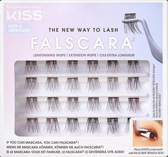KISS Umetne trepalnice Falscara Lash Wisp Multi 01
