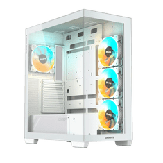 Gigabyte C500 PANORAMIC STEALTH ICE USB-C USB 3.2 Gen2 ATX ARGB osvetljeno ohišje, belo