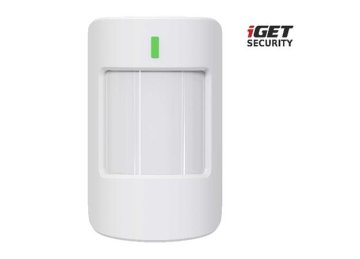 iGET SECURITY EP17 - Brezžični senzor gibanja PIR brez zaznavanja živali do 20 kg za alarm SECURITY M5, doseg 1 km