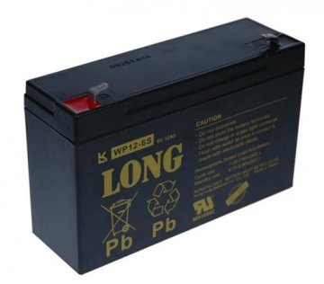 Avacom Dolga baterija WP12-6S (6V/12Ah - Faston 187)