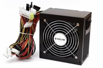 Evolveo napajalnik 450W ATX, tih, v razsutem stanju