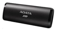A-Data SE760 1TB SSD / Zunanji / USB 3.2 Type-C / Črno