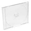Cover IT škatla za dragulje + pladenj/ plastični ovitek za CD/ 10mm/ prozoren/ 10pack