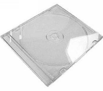 Cover IT škatla za dragulje + pladenj/ plastični ovitek za CD/ tanek/ 5,2 mm/ prozoren/ 10pack
