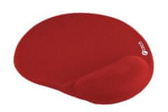 C-Tech MPG-03 gelska podloga za miško, rdeča, 240x220mm