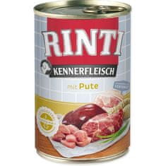 RINTI Dog Kennerfleisch puran v konzervi 400g