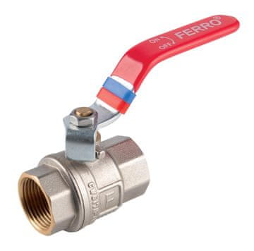 Novaservis Krogelni ventil s polnim pretokom - ročica MM 1"