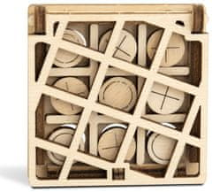 Wooden city Leseno mesto igre 3D mini Pishquorky varianta 2