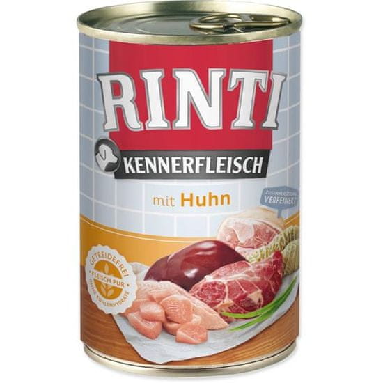RINTI Dog Kennerfleisch piščanec v konzervi 400g