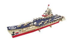 Rappa Woodcraft Lesena 3D sestavljanka Aircraft Carrier