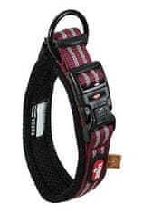 Zolux Pasja ovratnica BIVOUAK nastavljiva 25-35cm rdeča