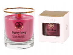 eoshop Sveča v kozarcu BERRY LJUBEZEN dišeče 250g