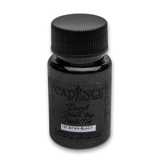 Cadence Akrilne barve Dora Metallic, 50 ml črna