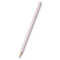 Faber-Castell Sparkle grafitni svinčnik svetlo roza barve