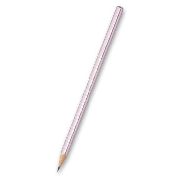 Faber-Castell Sparkle grafitni svinčnik - biserni odtenki - svetlo roza
