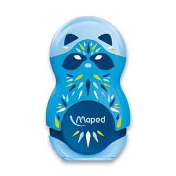 Maped Loopy Mini Cute Pencil Sharpener - 1 luknjica, blister - različne različice ali barve