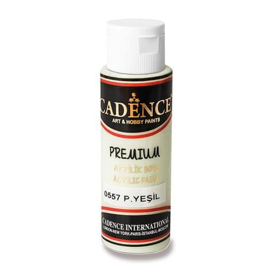 Cadence Akrilne barve za nohte Premium, 70 ml, pastelno zelena