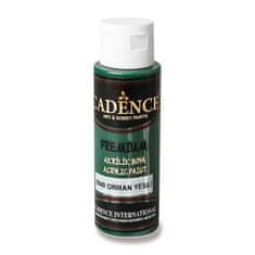 Cadence Akrilne barve Premium, 70 ml - temno zelena