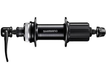Shimano Pesto FH-QC300-HM zadaj 32d 8/9/10/11r črno originalno pakiranje