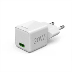 Hama Hitri polnilnik USB, USB-C PD/QC 20 W, supermini