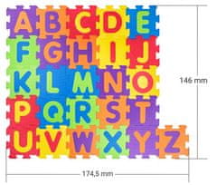 Plastica Abecedna sestavljanka iz pene (28,5x28,5)
