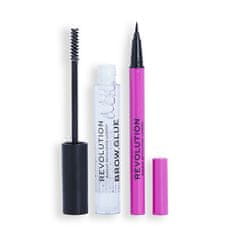 Makeup Revolution Darilni set za oči in obrvi
