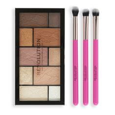 Makeup Revolution Darilni set za oči Shimmer Glam