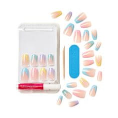 KISS Prilepljeni nohti Voguish Fantasy Nails - Disco Ball 28 kosov